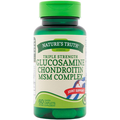 Nature's Truth Triple Strength Glucosamine Chondroitin MSM & Turmeric Complex