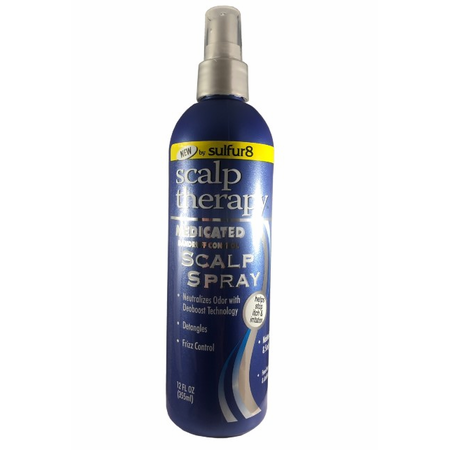 Spray pour cuir chevelu contrôlant les pellicules Sulfur 8 médicamenteux - 12 Oz