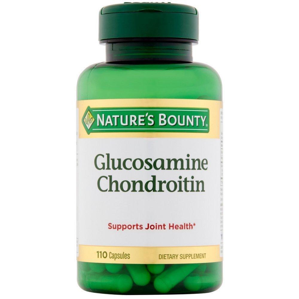 Complejo de Glucosamina y Condroitina de Nature's Bounty - 110 Cápsulas