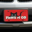 PAWS ’N GO Cat Vanity Plate – Playful Front License Decor