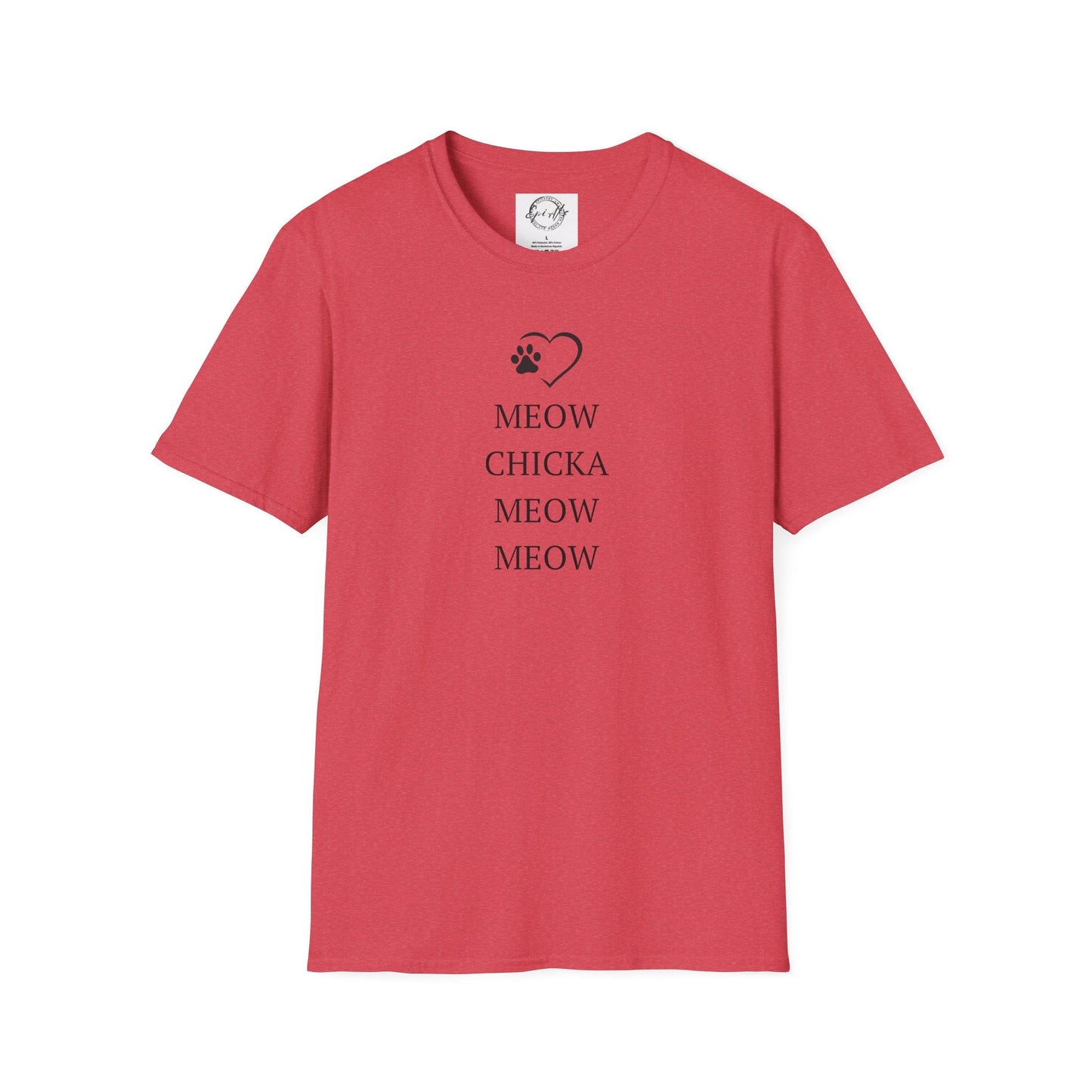 Meow Chicka Meow Meow Unisex Softstyle T-Shirt