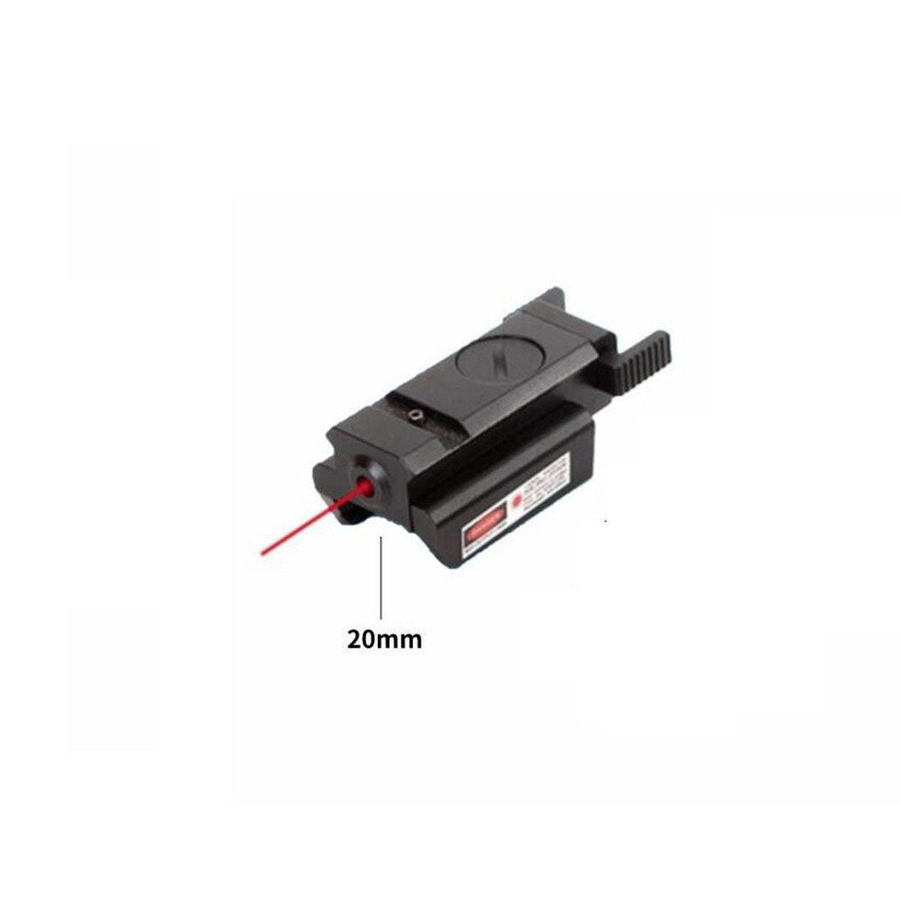 20mm Hunting Riflescope Tactical Red Dot Laser Sight Picatinny Weaver Rail for Pistol Glock Headgun Gun Red Dot Scope - Korvel