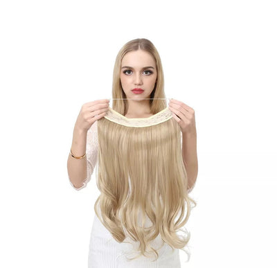 Premium Long Curly Hair Extension - High Temperature Silk