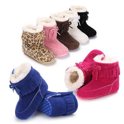 Children's Cotton Boots - Warm & Anti-Slip for Toddlers