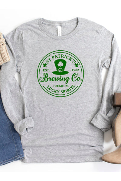 St. Patrick's Day Long Sleeve Tee - Korvel