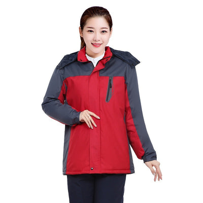 Chaqueta de Invierno con Capucha Impermeable a Prueba de Frío