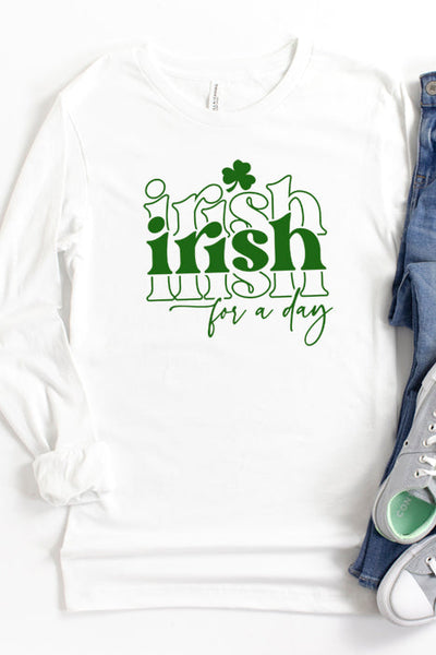 Irish for a Day Long Sleeve Tee - Korvel