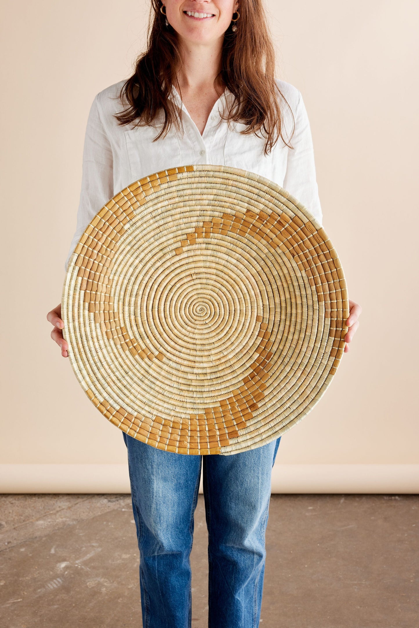 Panier mural en écorce de bananier Bahari