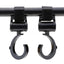 2 PCS/LOT Baby Stroller Accessories Hook Multifunction Baby Stroller Black High Quality Plastic Hook - Korvel