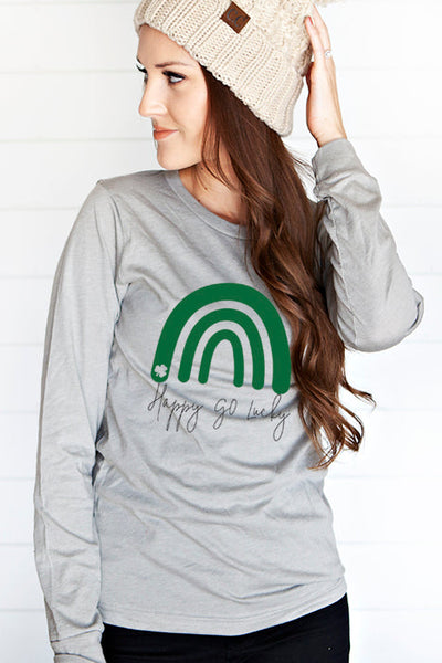 Happy Go Lucky Long Sleeve Tee - Korvel