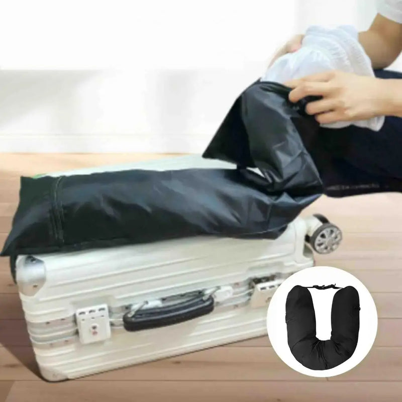 Portable Refillable Neck Pillow for Travel Comfort
