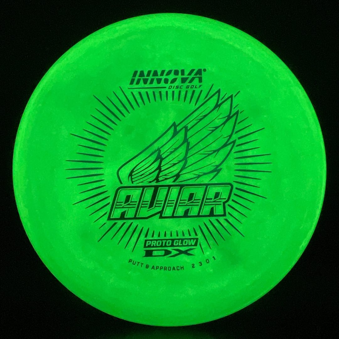 Proto Glow DX Aviar Disc Golf Putter