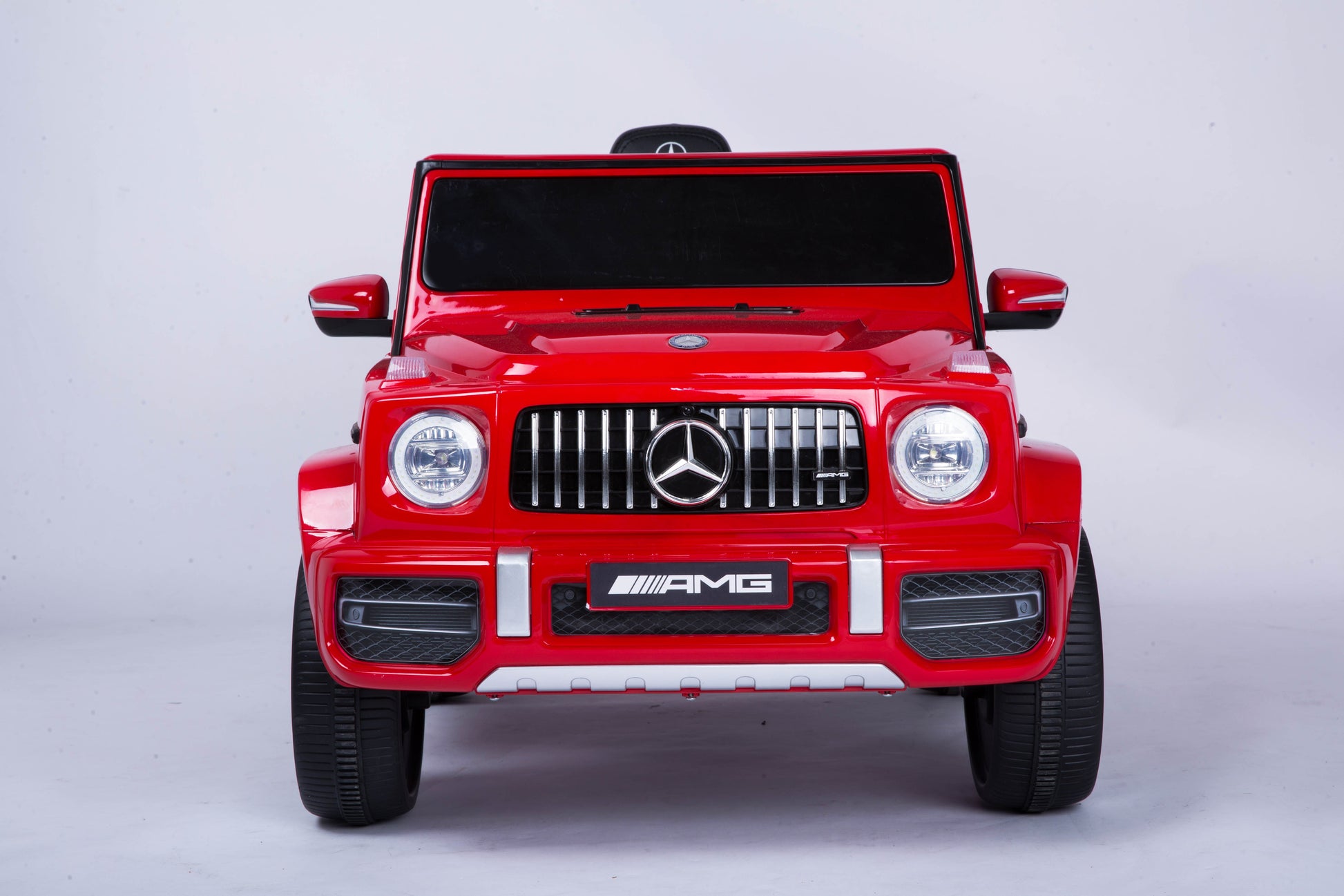 Mercedes Benz G63 Children's Electric Vehicle with Remote Control, 12V Spring Suspension, Safety Lock, and License - Korvel