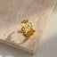 European and American Fashion INS Style Flower Ring Open Ring - Korvel
