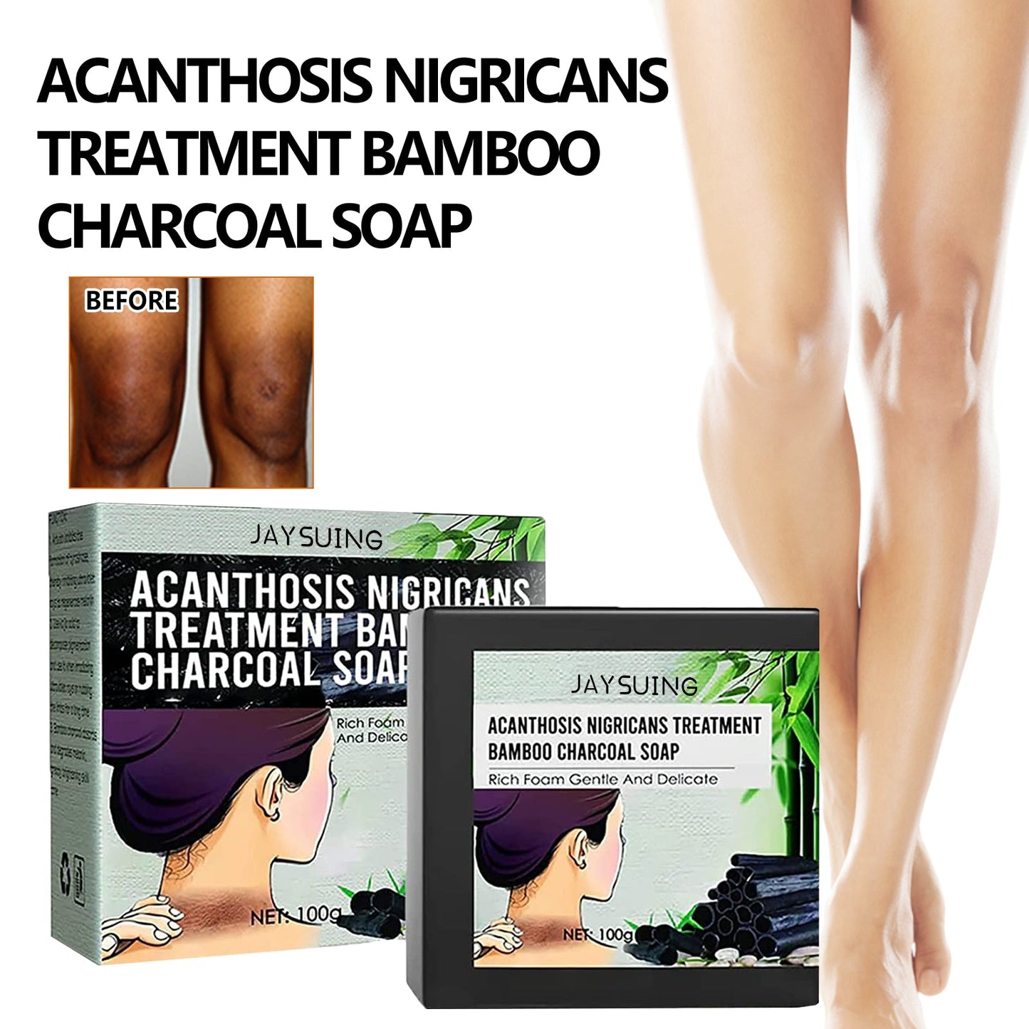 Savon éclaircissant premium pour les aisselles pour une peau radieuse