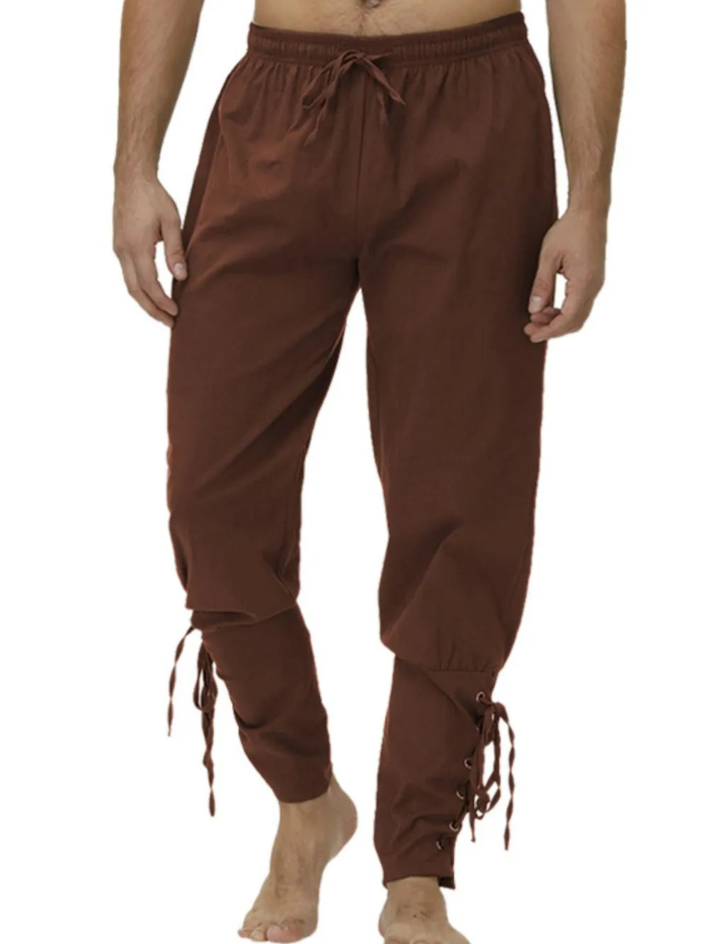 Pantalones Jogger de Talla Grande para Hombre con Cordón