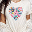 Floral Heart 4640 Batting Tee