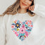 Floral Heart 4640 Sweatshirt - Korvel