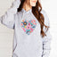 Sudadera con capucha Floral Heart 4640