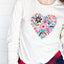 Floral Hearts 4640longsleeve - Korvel