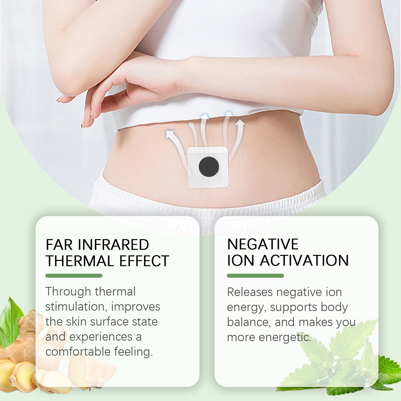 Herbal Care Patch Mild Ingredients Herbal Care Firming Body Skin Daily Beauty Care Patch - Korvel