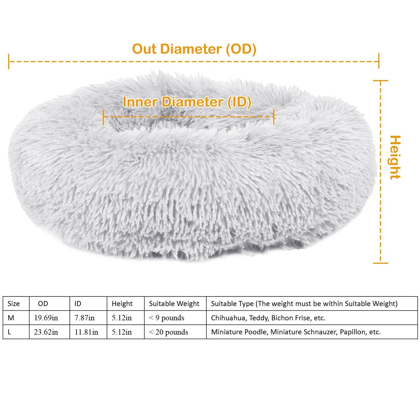 GBruno Premium Dog Bed for Ultimate Comfort