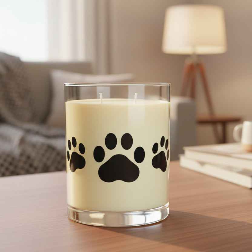 Paws & Reflect Soy Candle – Calm and Cozy