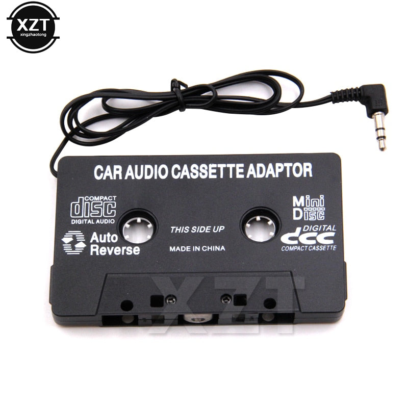 Aux Adapter Car Tape Audio Cassette Mp3 Player Converter 3.5mm Jack Plug For iPod iPhone MP3 AUX Cable CD Player hot sale - Korvel