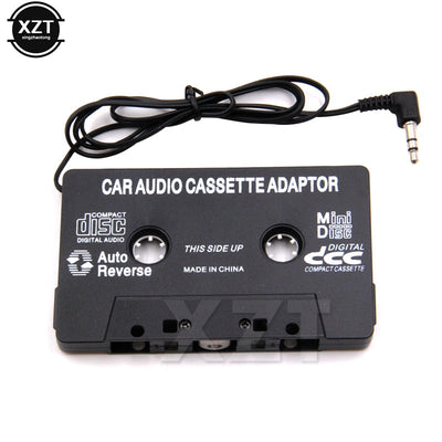Aux Adapter Car Tape Audio Cassette Mp3 Player Converter 3.5mm Jack Plug For iPod iPhone MP3 AUX Cable CD Player hot sale - Korvel