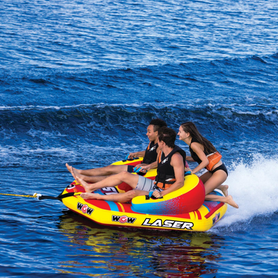 WOW Watersports Laser 3-Person Towable Tube