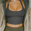 Camiseta Activa con Cuello Halter