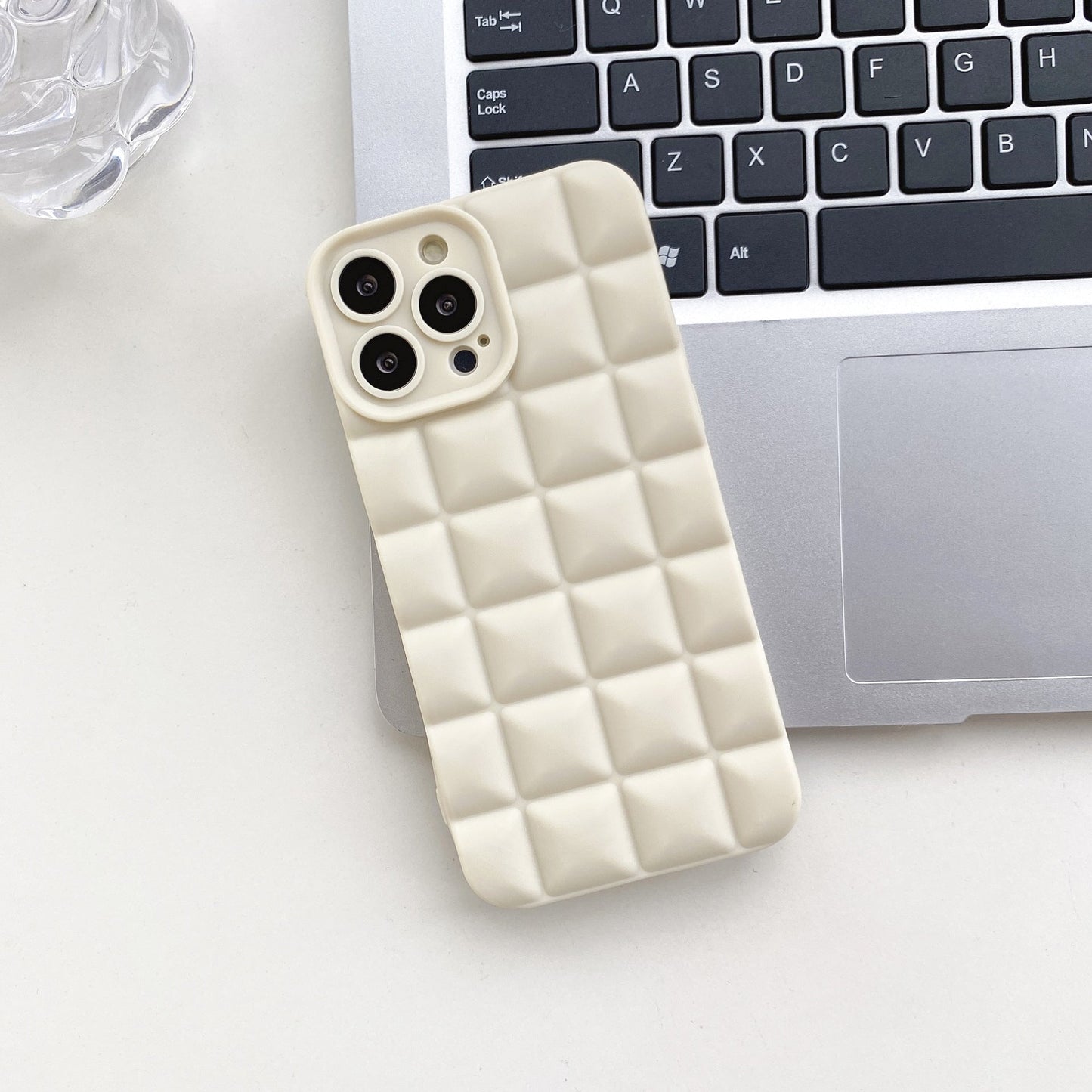 Premium Stereo Lattice Phone Cover for iPhone 14 Pro Max