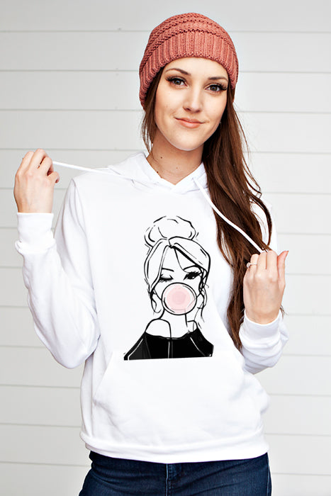 Sudadera con capucha Bubble Gum 4645