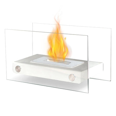 Rectangular Ethanol Fireplace - Modern Heating & Decoration