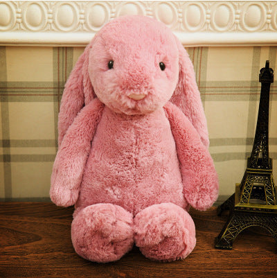 Jouet en Peluche Lapin Brodé - Compagnon Doux et Câlin