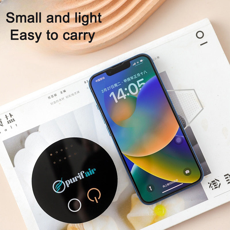 Purificateur d'air USB compact pour un air intérieur frais