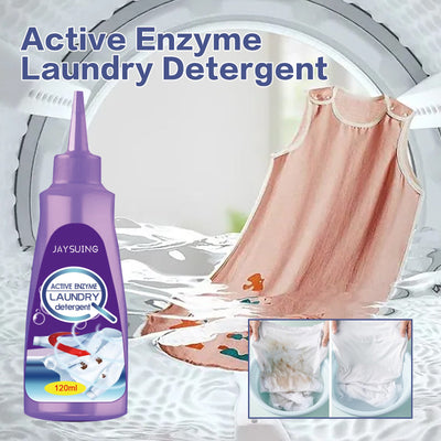 Active Enzyme Laundry Detergent, Laundry Stains And Blood Stains Cleaning Laundry Multi-purpose Detergent - Korvel