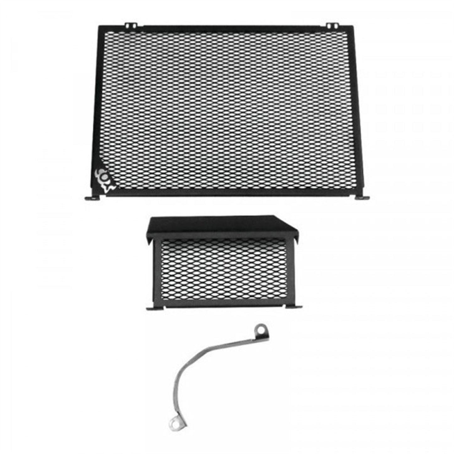 Cox Racing Group Radiator Protection Set - Black for Ducati Hypermotard 939 (2016-2018) - Korvel