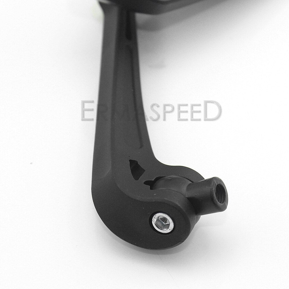 Espejos laterales universales para motocicleta de 8 mm y 10 mm