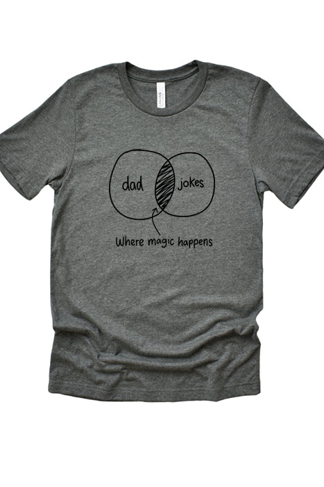 Dad Jokes T-Shirt - Unisex Fit - Korvel