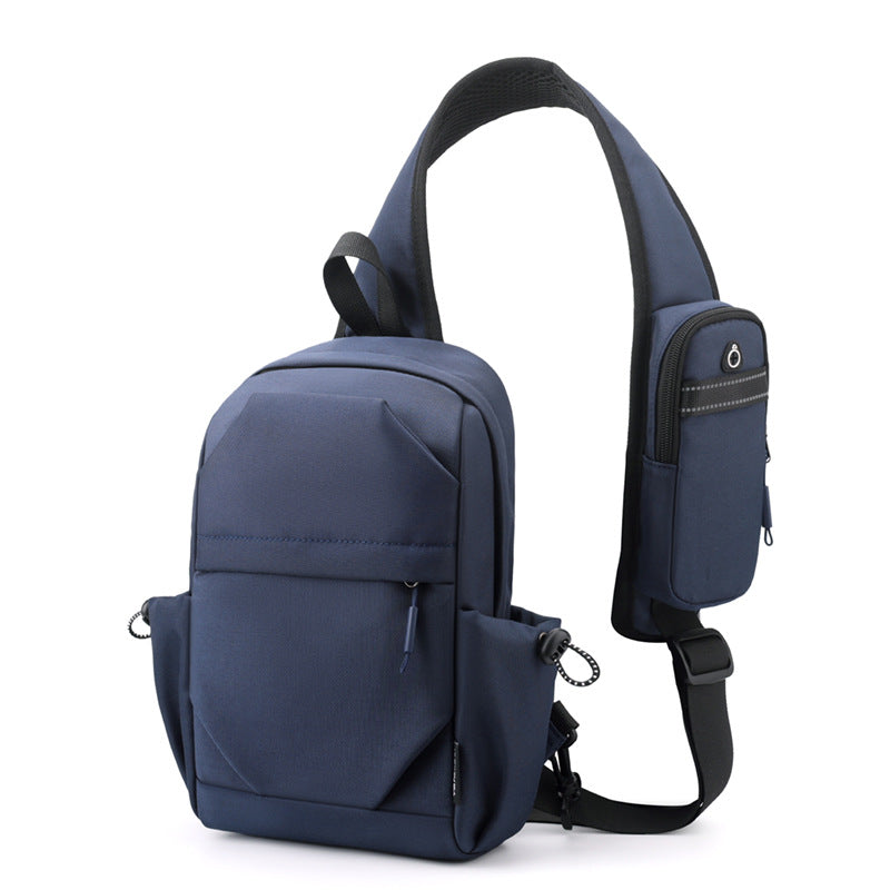 Mochila de Tela Oxford para Hombre - Bolsa de Hombro Versátil