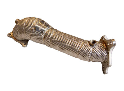 SPDZ1 Non-Catted Downpipe for 2017+ Honda Civic Type-R & Accord