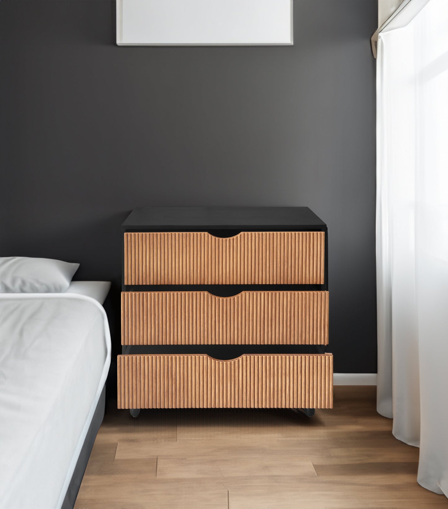 Elegant 3 Drawer Cabinet for Versatile Storage