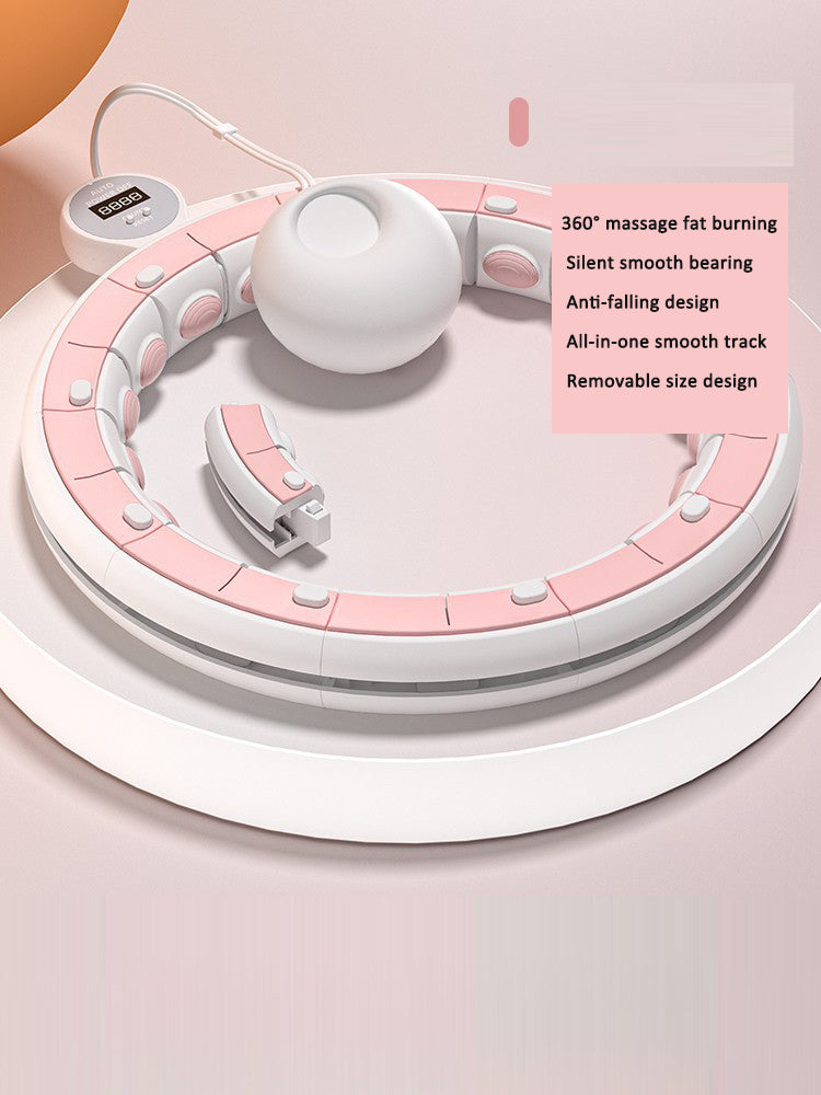 Intelligent Hula Hoop Female Slimming Belly Artifact Waist and Waist Excess Fat Sports Equipment Weight Loss and Fat Burning Special - Korvel