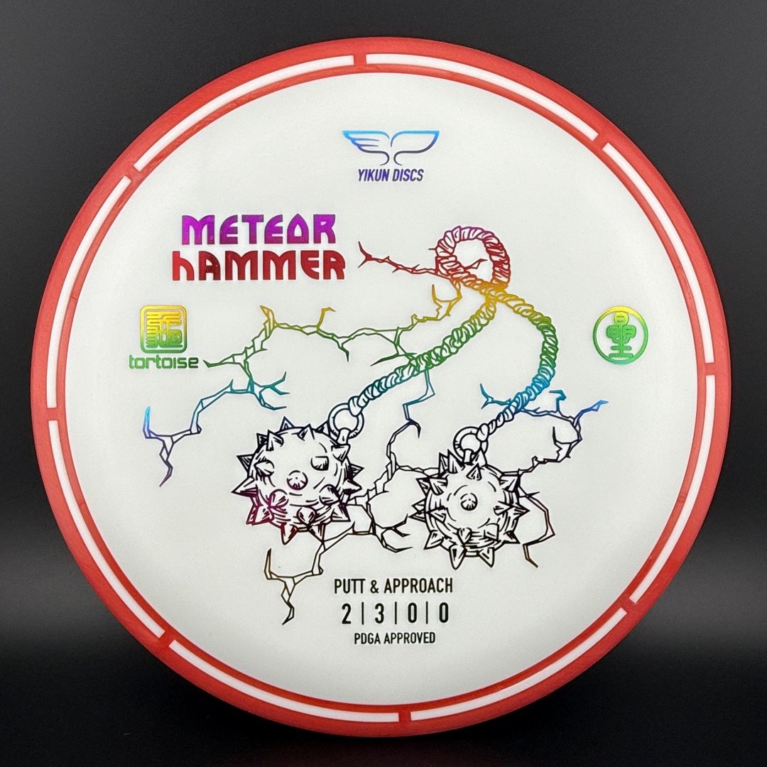 Yikun Meteor Hammer - Tortoise Line Disc Golf Putter