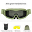 Tactical glasses anti-sand shooting goggles outdoor equipment military fans field anti-impact glasses - Korvel