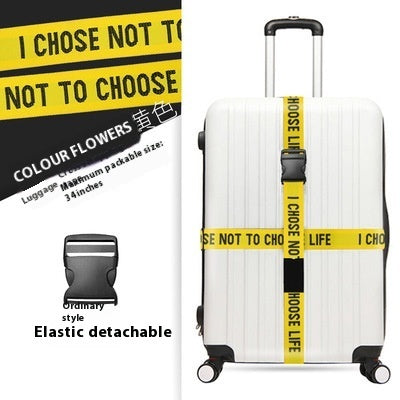 Password Lock Safety Belt for Luggage