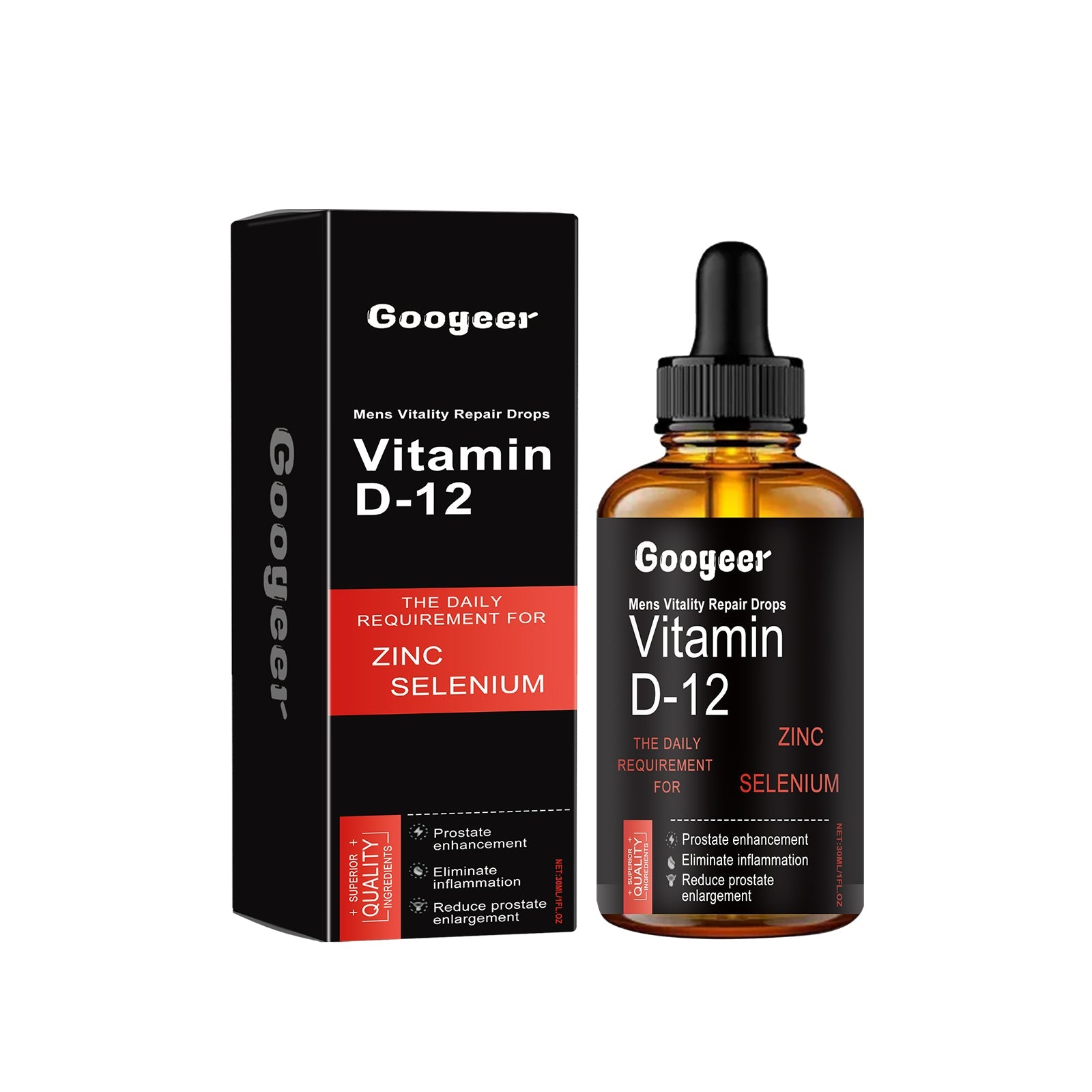 Mens Vitality Repair Drops - Korvel