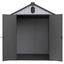 XWT012 6x8ft Plastic Storage Shed for Outdoor Use
