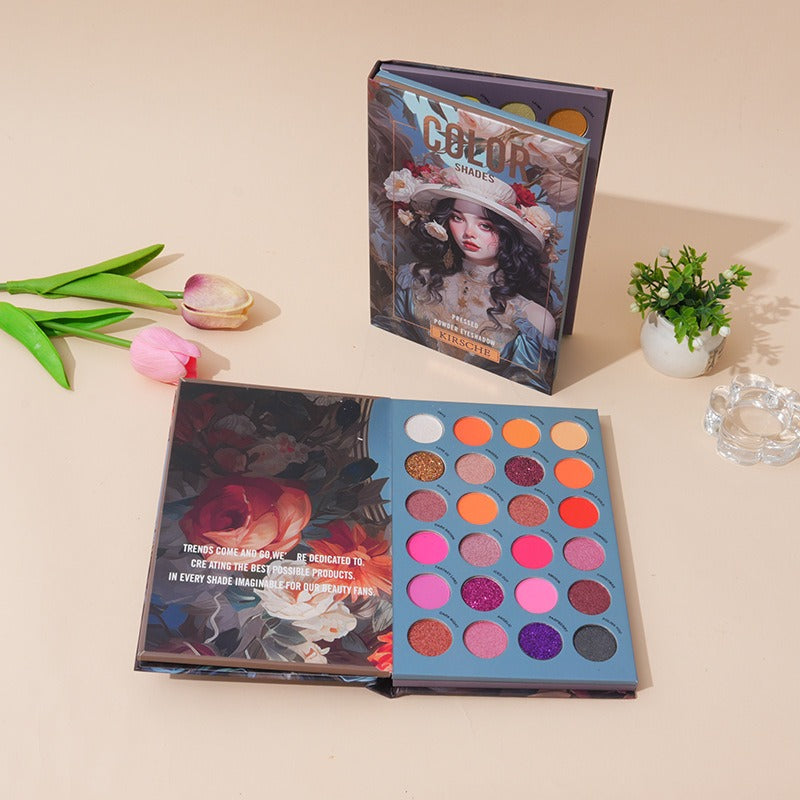 Makeup Cosmetic Tool Kit 72 Colors Pressed Glitter Eyeshadow High Pigmented Eyeshadow Palette - Korvel